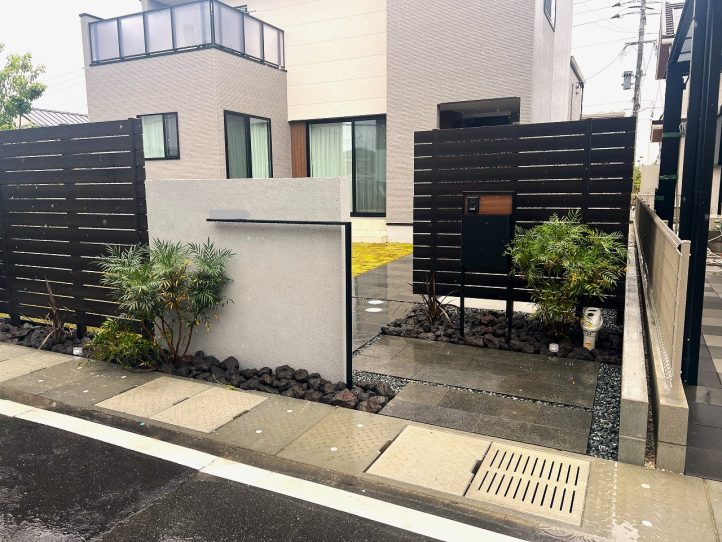 門塀　ジョリパッド　オンリーワン　表札　Eフェンス　EXISLAND　ロックガーデン